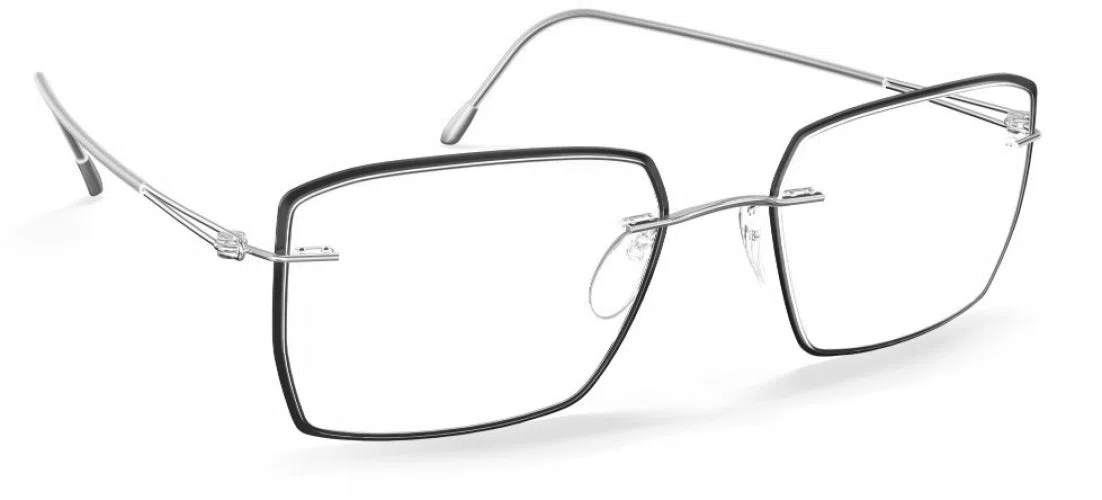 Silhouette Lite Spirit Demo Rimless 5566 Eyeglasses - view 15